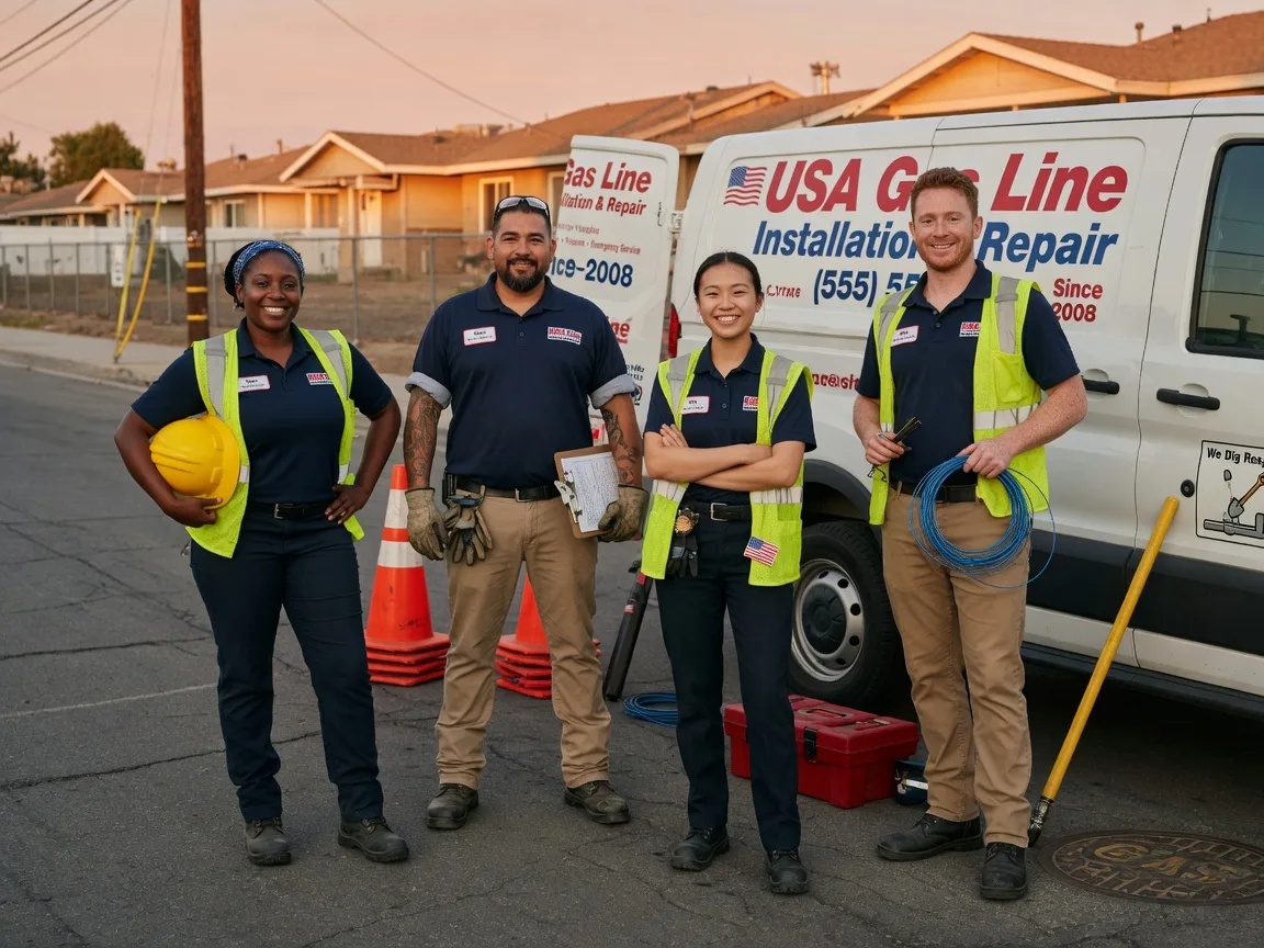 Gas Line Installation company in Casmalia, CA